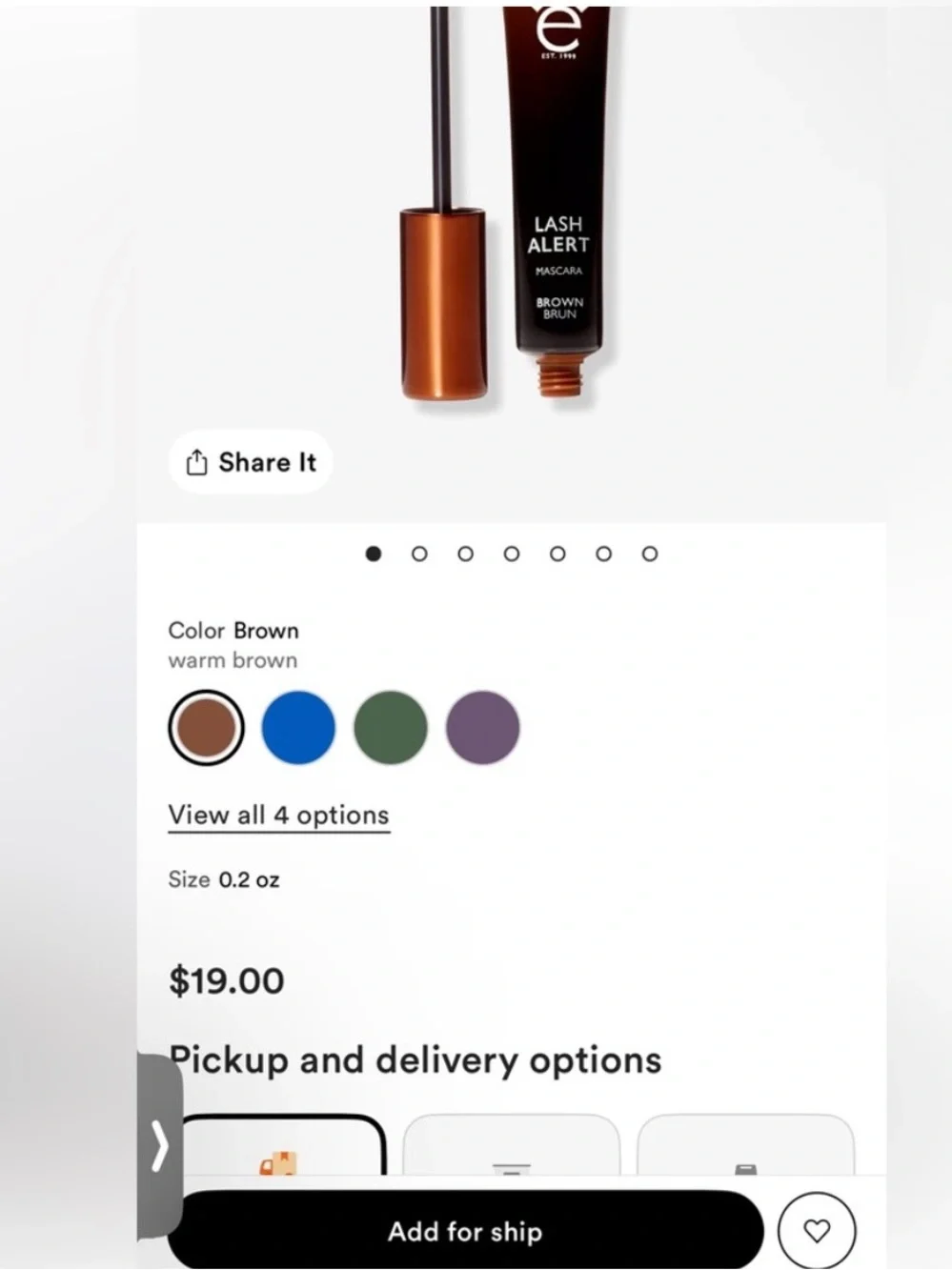 Eyeko Lash Alert Lift & Curl Mascara In Brown